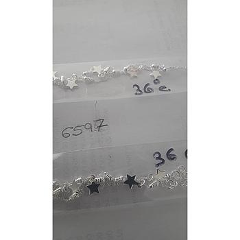 Puls. Plata Bolitas + Estrellas  6597