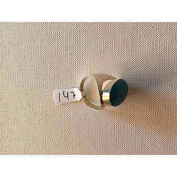 Anillo Pied. Nat. Grande Turquesa 147