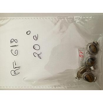 Colgante Pied. Ojo Tigre 618