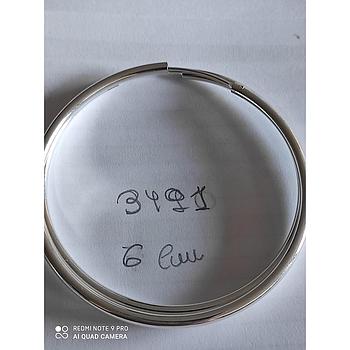 Pend. Plata Aro Grueso 6 mm  3491