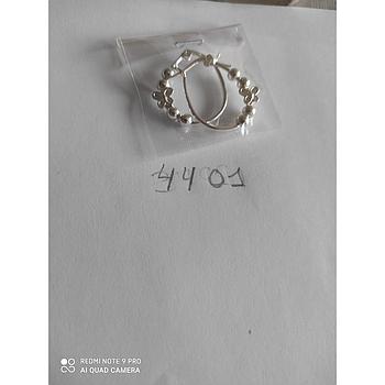 Pend. Plata  Aro 4Bolas + Flor  4401
