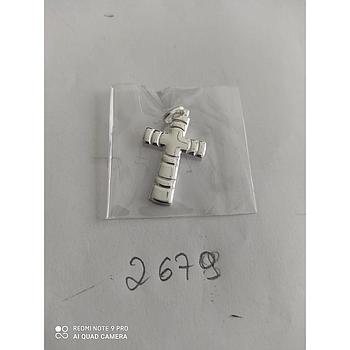Colgante Plata Cruz Italiana 2679