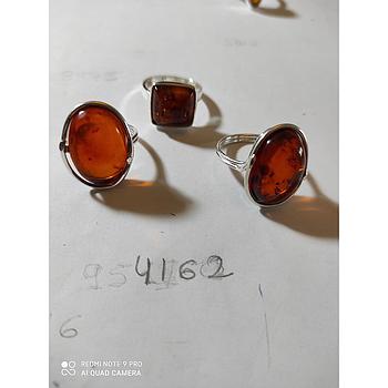 Anillo Plata Ámbar  4162