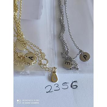 Garg. Plata Mini Iniciales 2356