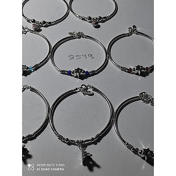 Puls. Plata Tubo Liso, Corazón, Estrella T.Eiffel 8549