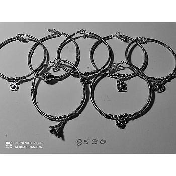 Puls. Plata Bali con Fetiches + Bolas 8550