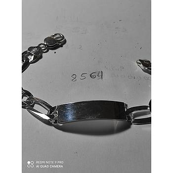 Puls. Plata Esclava Gruesa Caballero 8564
