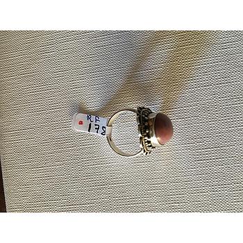 Anillo Pied. Nat. Cuarzo Rosa 178
