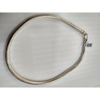 Cadena Plata  45 Cola Ratón M  209