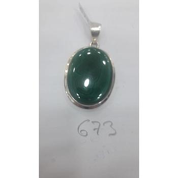 Colgante Pied. Malaquita 673