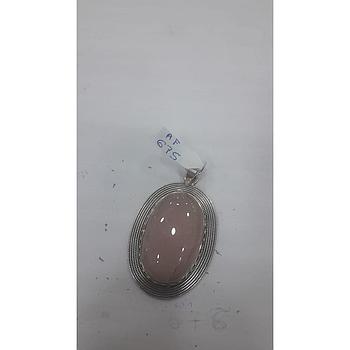 Colgante Pied. Cuarzo Ros. 675