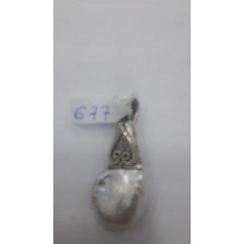 Colgante Pied. Perla Mad. Champ. 677