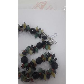 Garg. Plata Pied. Nat. Onix-Jade-Ágata 394