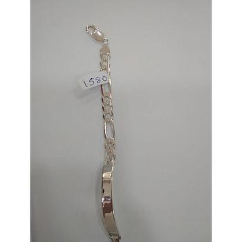 Puls. Plata H. Eslabón Cart. Fino 1580