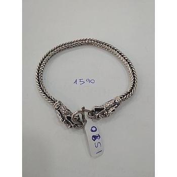Puls. Plata H. Cabeza Dragón Peq. 1590