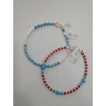 Puls. Plata Coral- Turquesa 2538