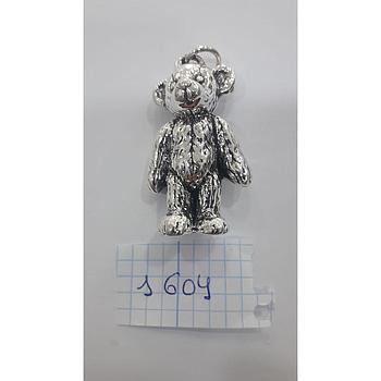 Colgante Plata Electrof. Osito 1604