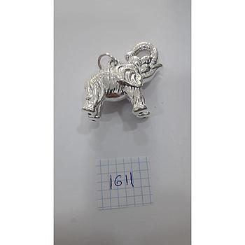 Colgante Plata Electrof. Elefante 1611