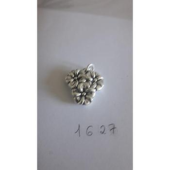 Colgante Plata Electrof. 3 Flores 1627